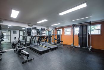 Fully equipped fitness center